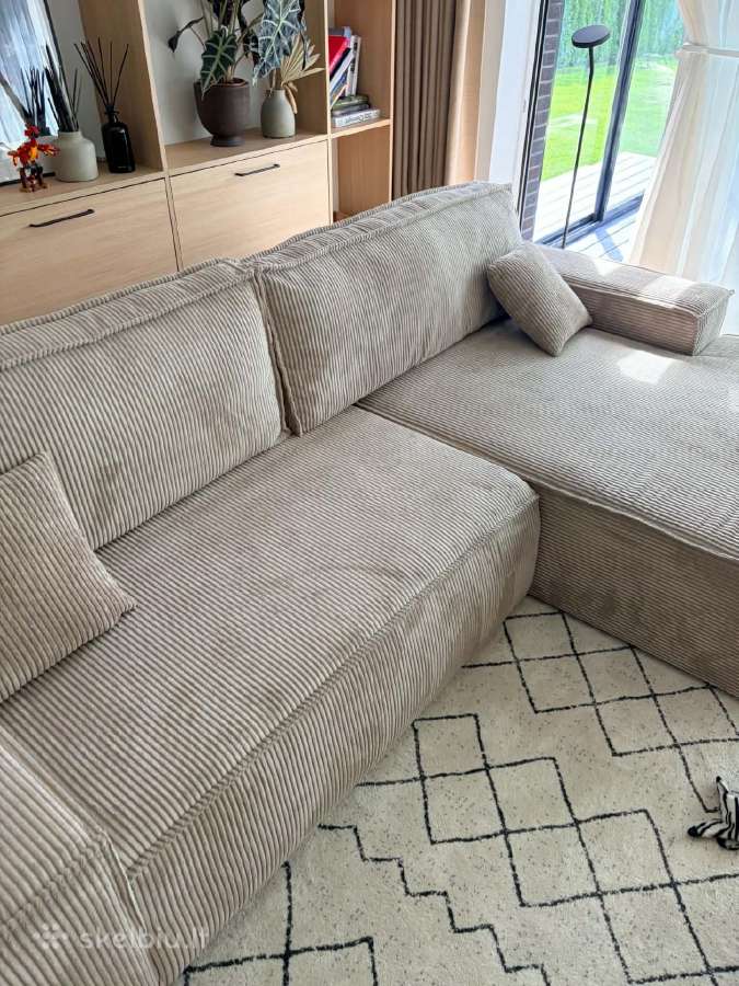 Kampinė sofa - nuotraukos Nr. 5