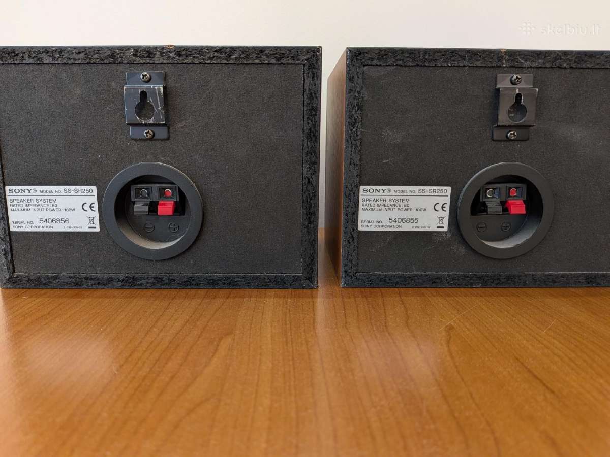Kolonėlės Sony Ss-mfs500 2vnt, Ss-sr250 2vnt - nuotraukos Nr. 10
