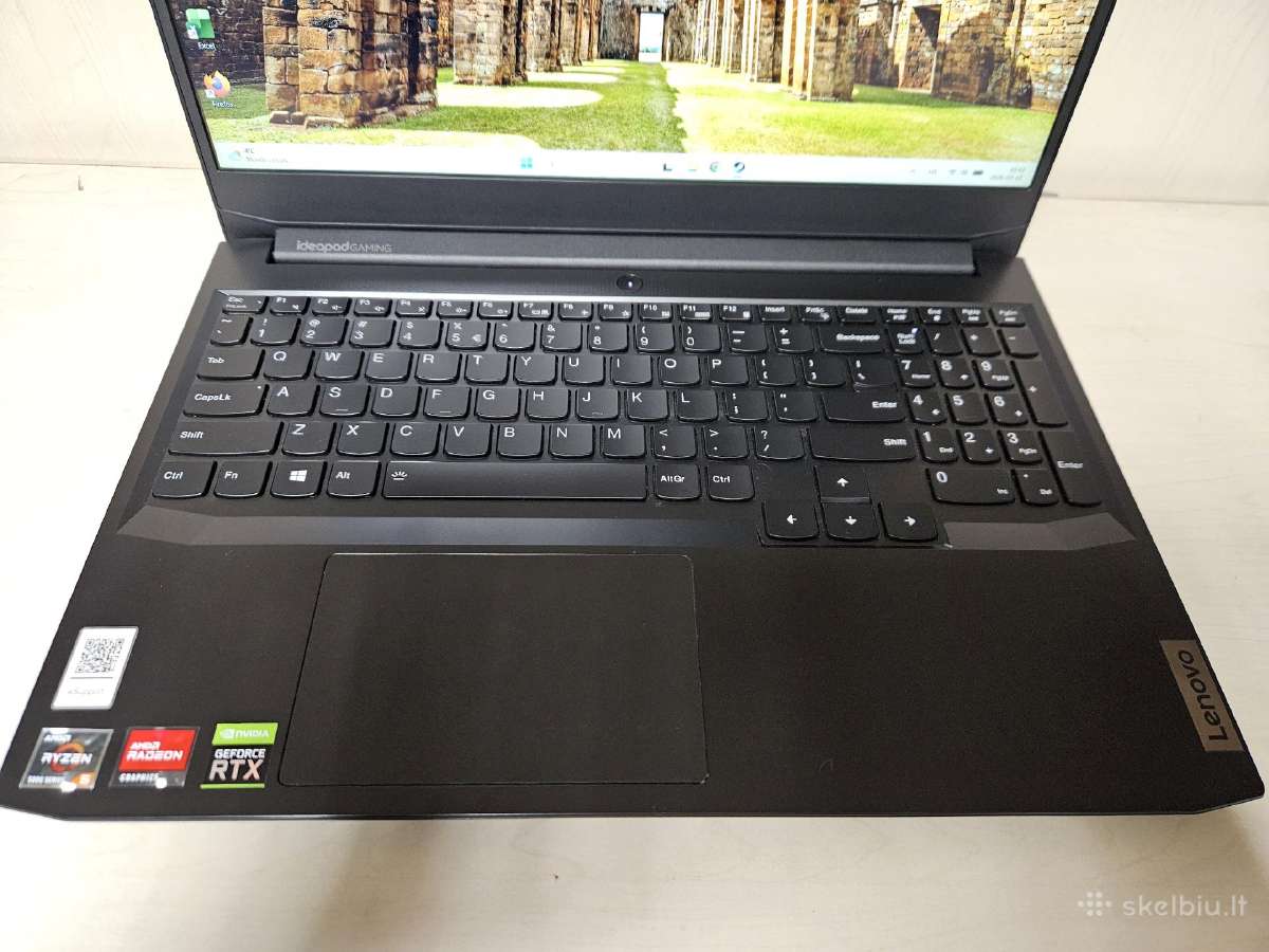 Lenovo Gaming/rtx3050/ryzen5 5500h/16r/512ssd/15.6 - nuotraukos Nr. 2