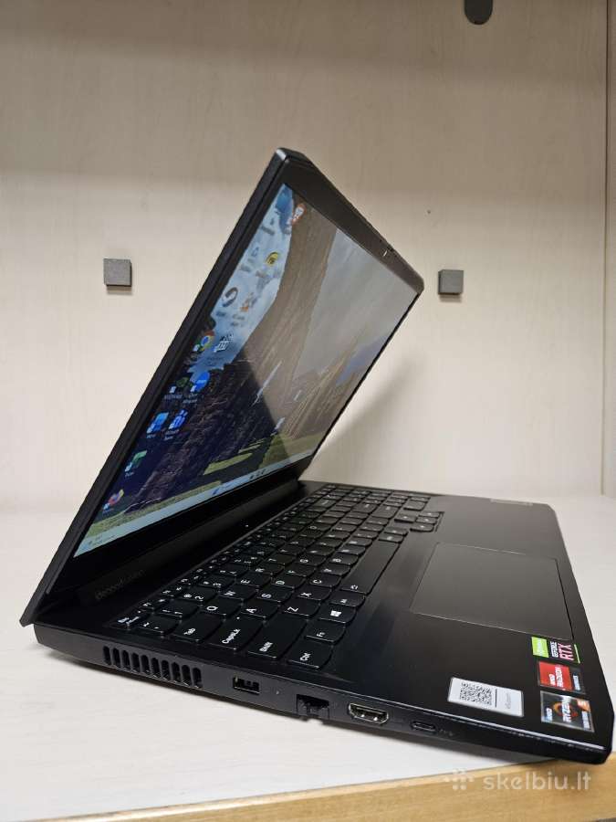 Lenovo Gaming/rtx3050/ryzen5 5500h/16r/512ssd/15.6 - nuotraukos Nr. 4