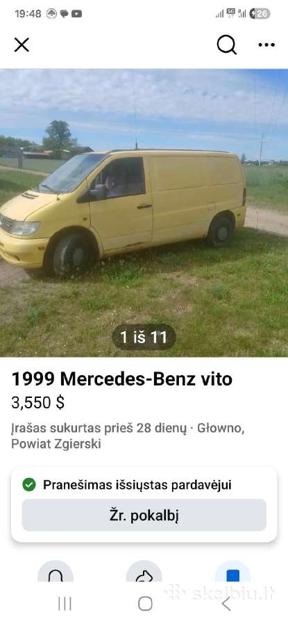 Krovininis Vito 110 - nuotraukos Nr. 5
