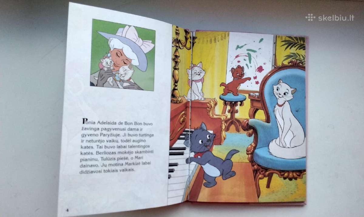 W. Disney. Aristokratės. 1998 m. leid - nuotraukos Nr. 3