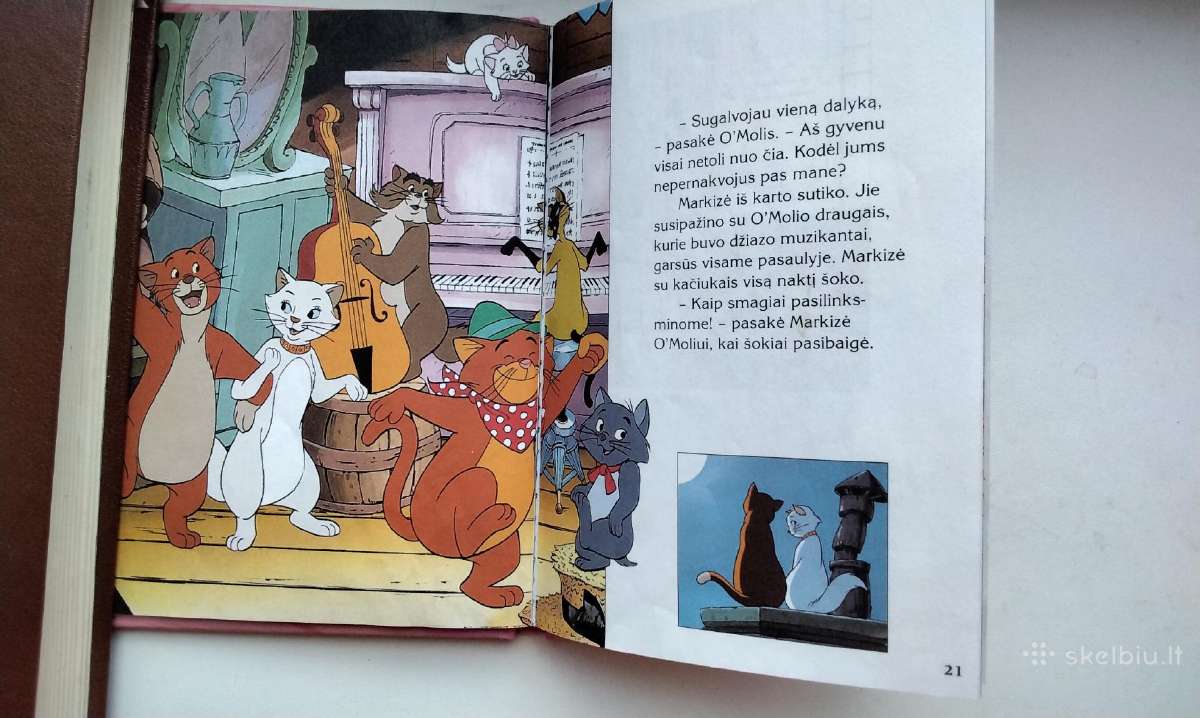 W. Disney. Aristokratės. 1998 m. leid - nuotraukos Nr. 10
