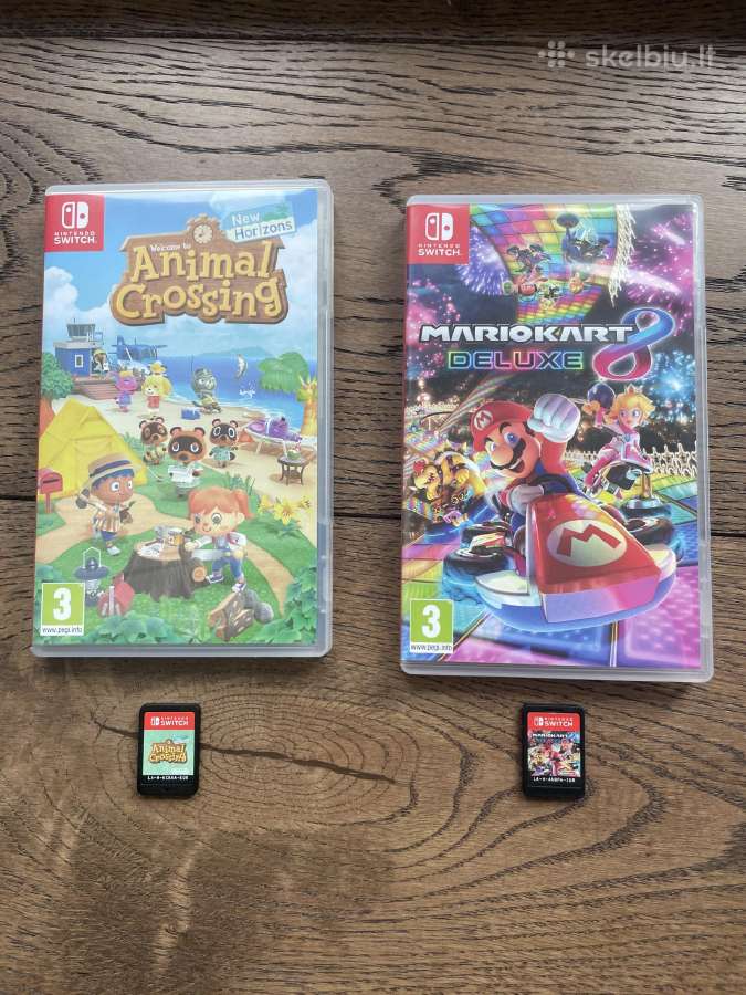 Nintendo Switch Oled – 2 žaidimai, dėklas - nuotraukos Nr. 2