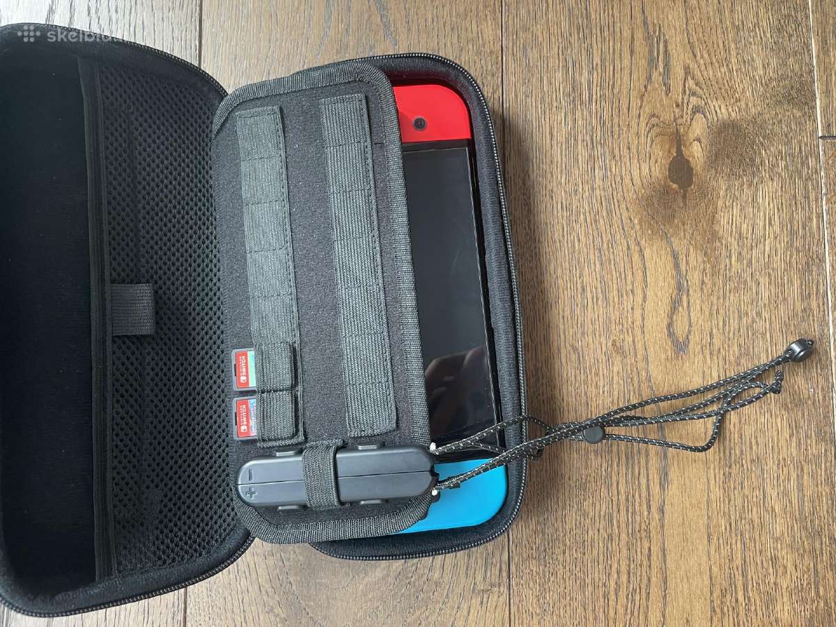 Nintendo Switch Oled – 2 žaidimai, dėklas - nuotraukos Nr. 4