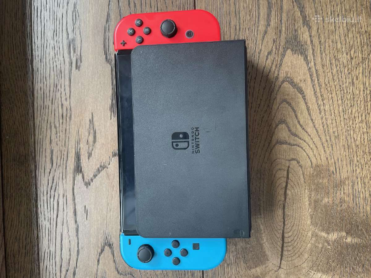 Nintendo Switch Oled – 2 žaidimai, dėklas - nuotraukos Nr. 5