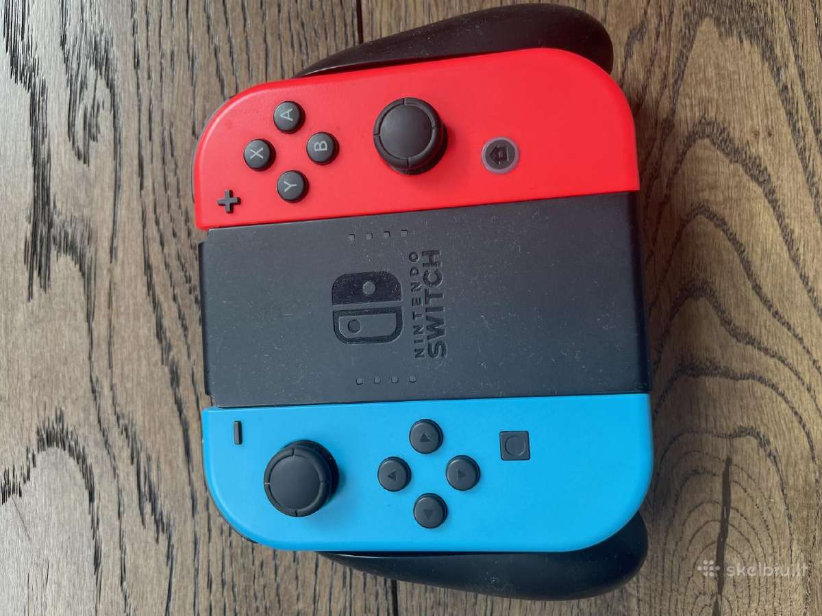 Nintendo Switch Oled – 2 žaidimai, dėklas - nuotraukos Nr. 6