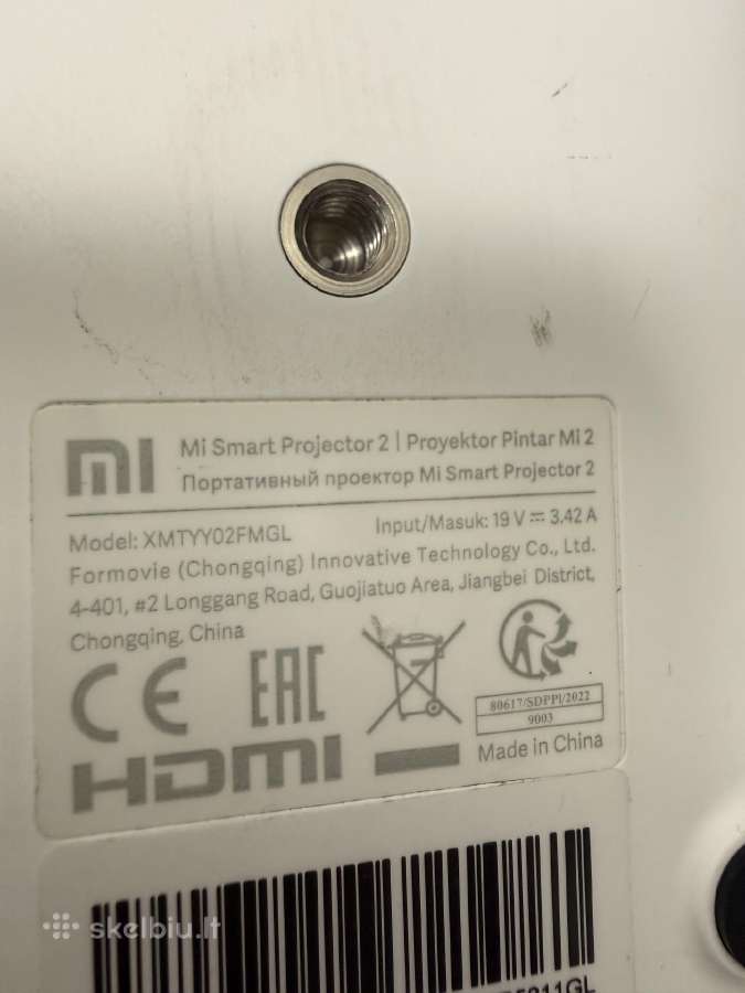 Xiaomi Mi Smart Projector 2 projektorius - nuotraukos Nr. 4