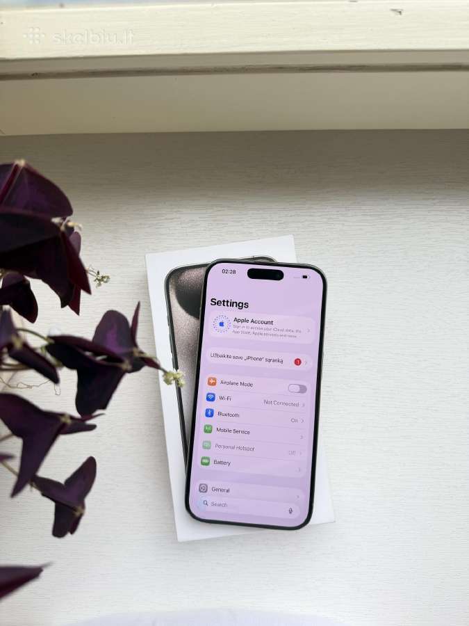Apple iPhone 15 pro 256gb - nuotraukos Nr. 9
