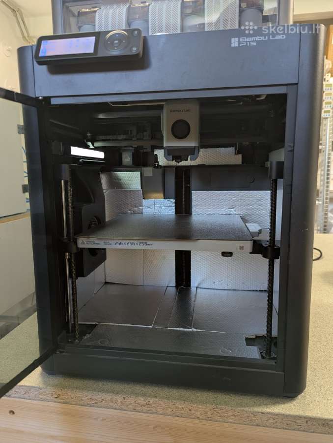 Bambu lab p1s su Ams 3D spausdintuvas - nuotraukos Nr. 5