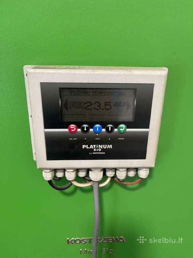 Kostrzewa Mini bio 10kw granulinis katilas - nuotraukos Nr. 2