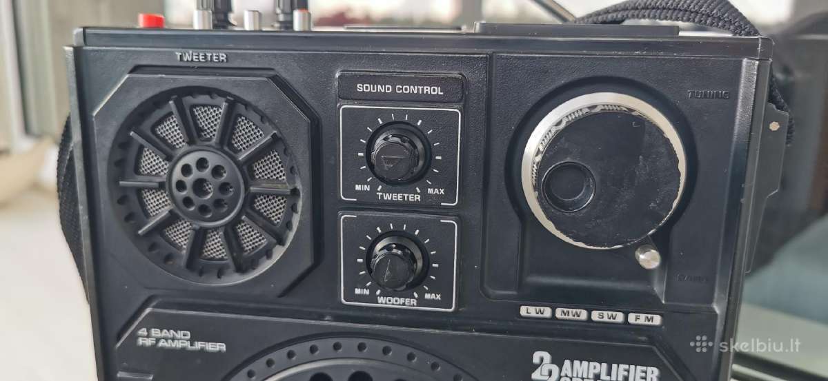 Sanyo Rp 8252e Fm/lw/mw/sw Radija - Defektas - nuotraukos Nr. 2