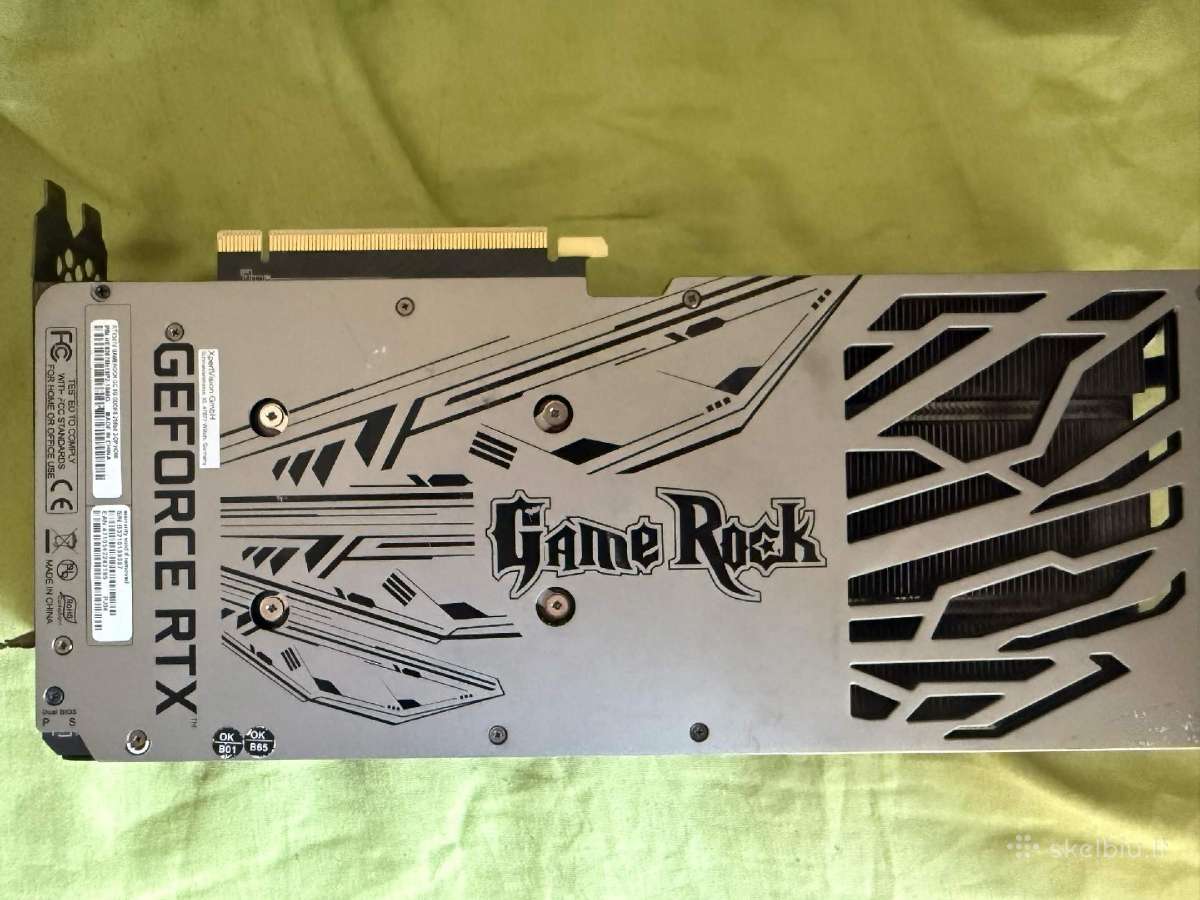 Rtx 3070 Palit Gamerock edition - nuotraukos Nr. 3
