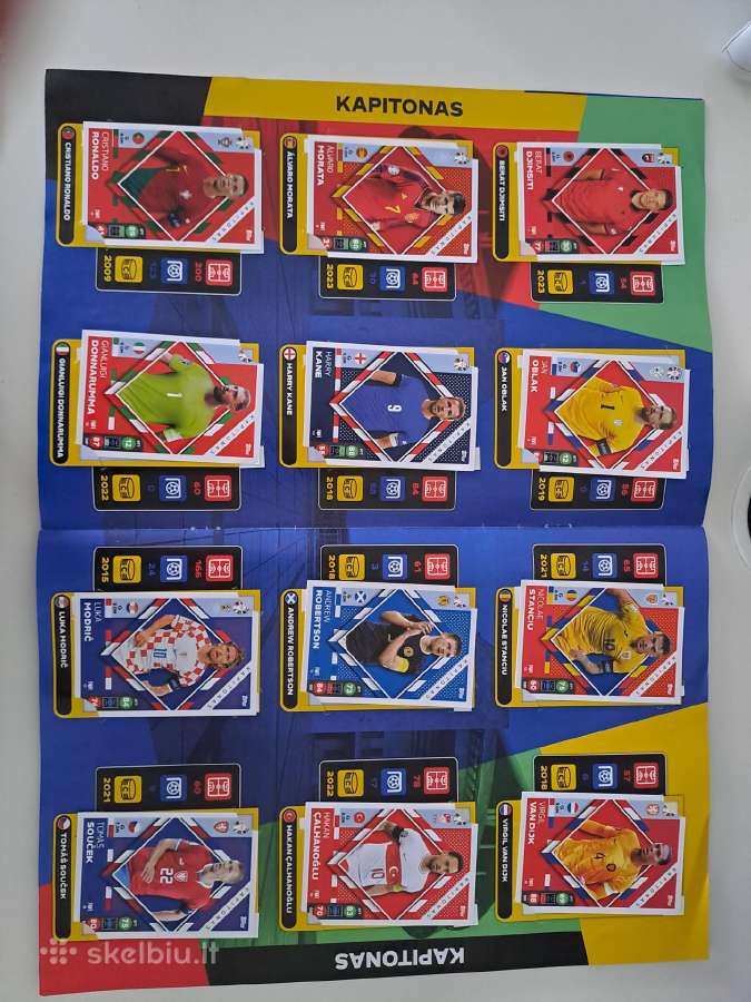 Topps Match Attax All Stars Uefa Euro 2024 - nuotraukos Nr. 3