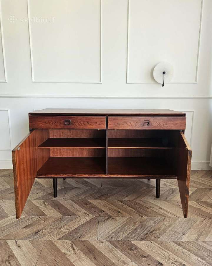 Restauruota Mid-century dizainerio komoda - nuotraukos Nr. 14