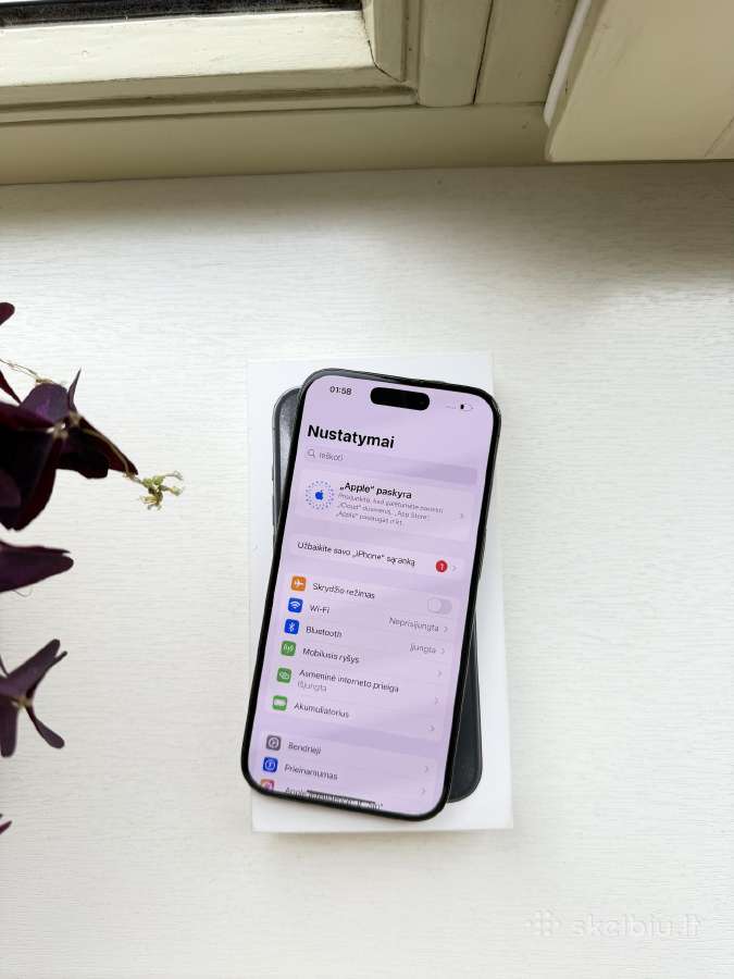Apple iPhone 15 pro - nuotraukos Nr. 10