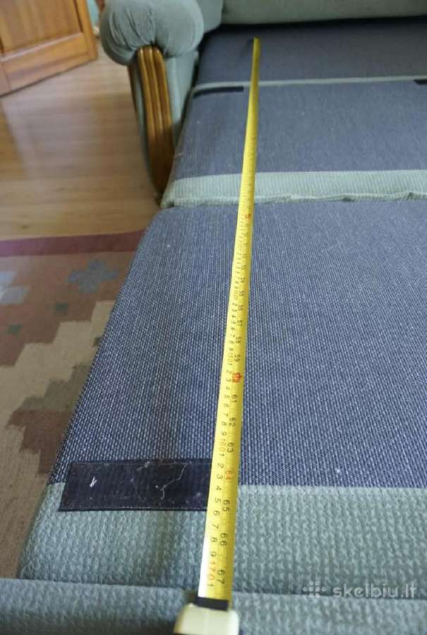 Minkštų baldų komplektas sofa-lova ir fotelis - nuotraukos Nr. 7