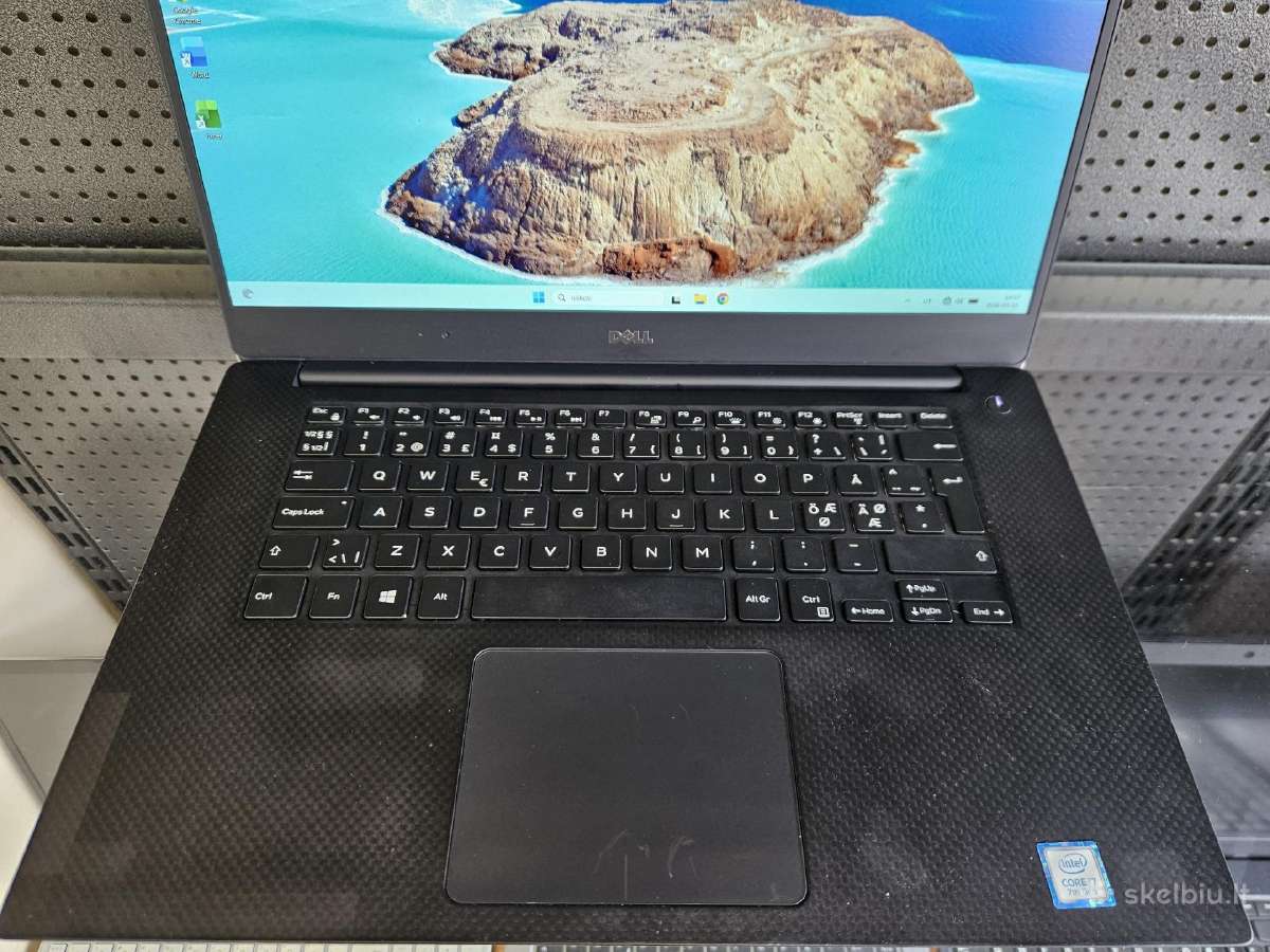 Dell Xps/gtx1050 4 GB/i7-7700hq/16r/256ssd/15.6" - nuotraukos Nr. 2