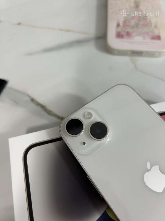 iPhone 14 white 128gb 85% - nuotraukos Nr. 5