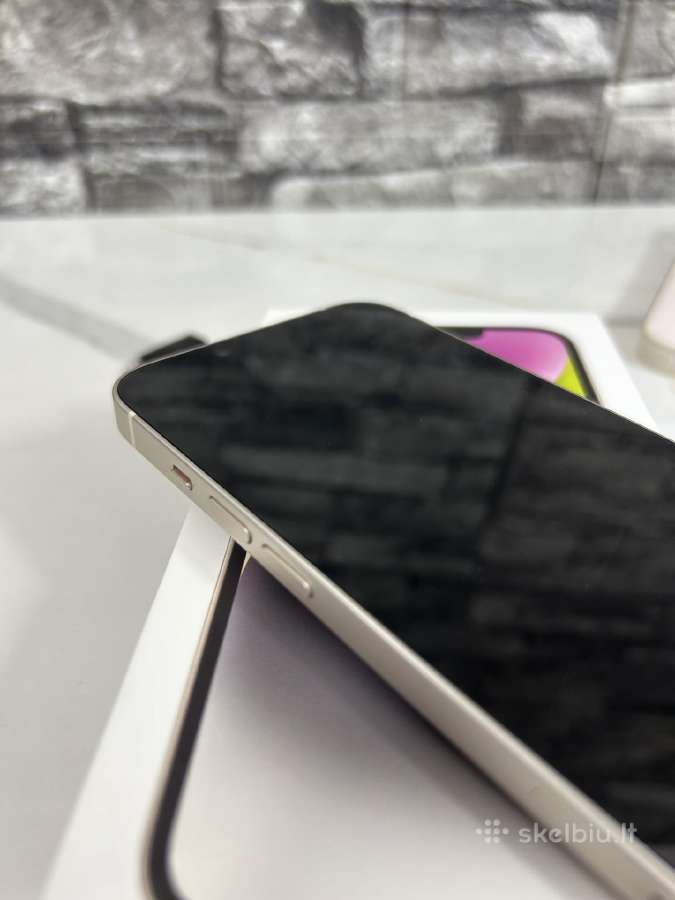 iPhone 14 white 128gb 85% - nuotraukos Nr. 13