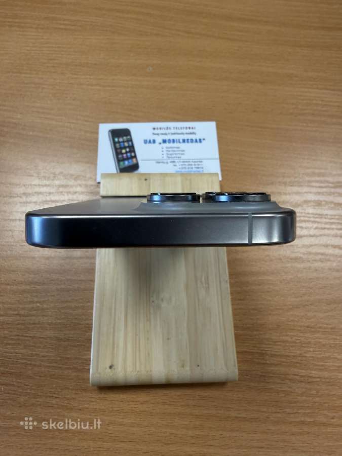 iPhone 16 Pro 128gb Natural Titanium Kaina 670eur - nuotraukos Nr. 3