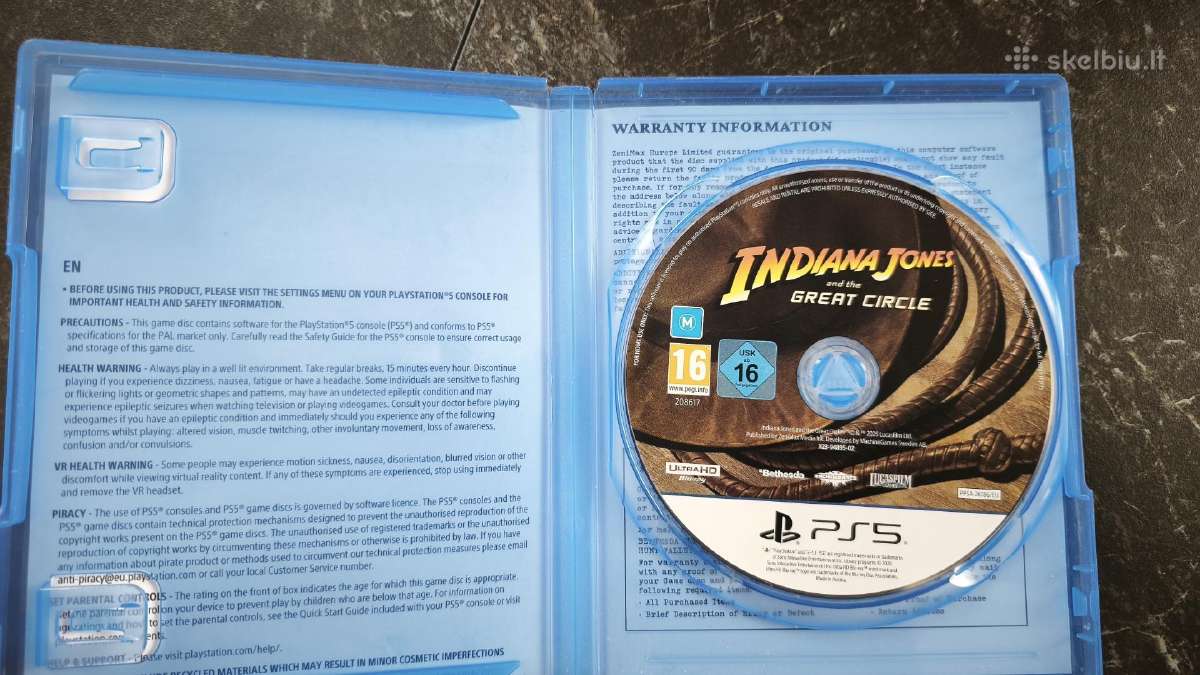 Indiana Jones Ps5 - nuotraukos Nr. 2