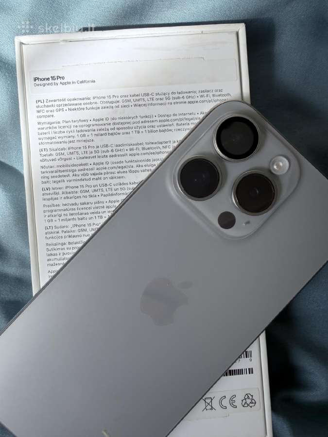 iPhone 15 pro -256 GB - nuotraukos Nr. 3