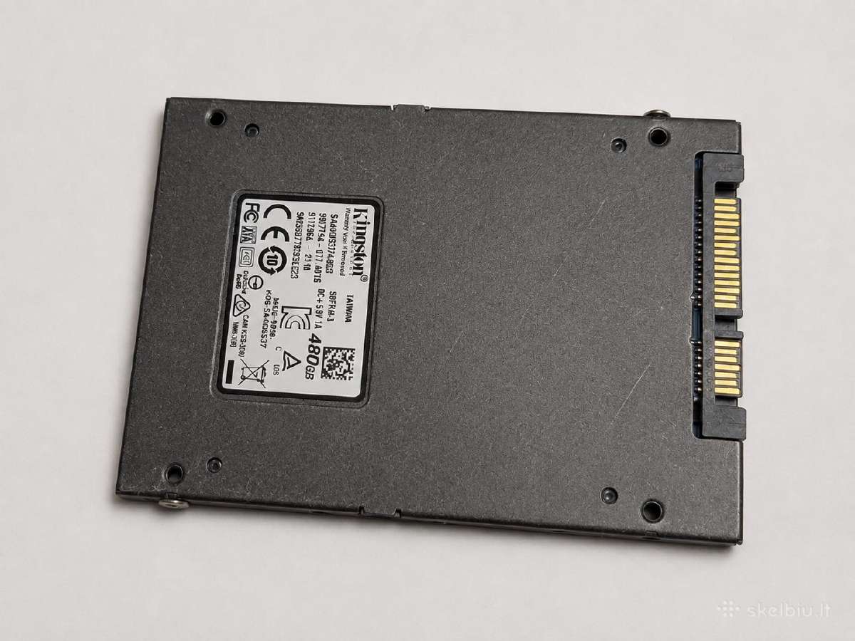 Kingston 480gb SSD - nuotraukos Nr. 2