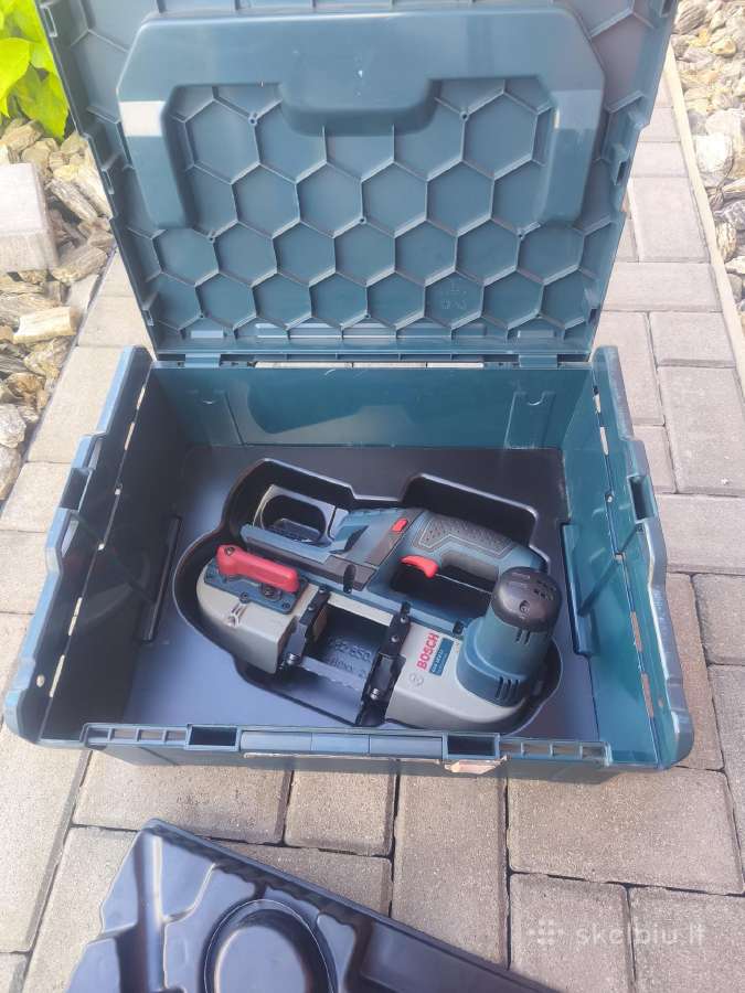 Bosch juostinis metalo pjūklas Gcb 18-li - nuotraukos Nr. 6