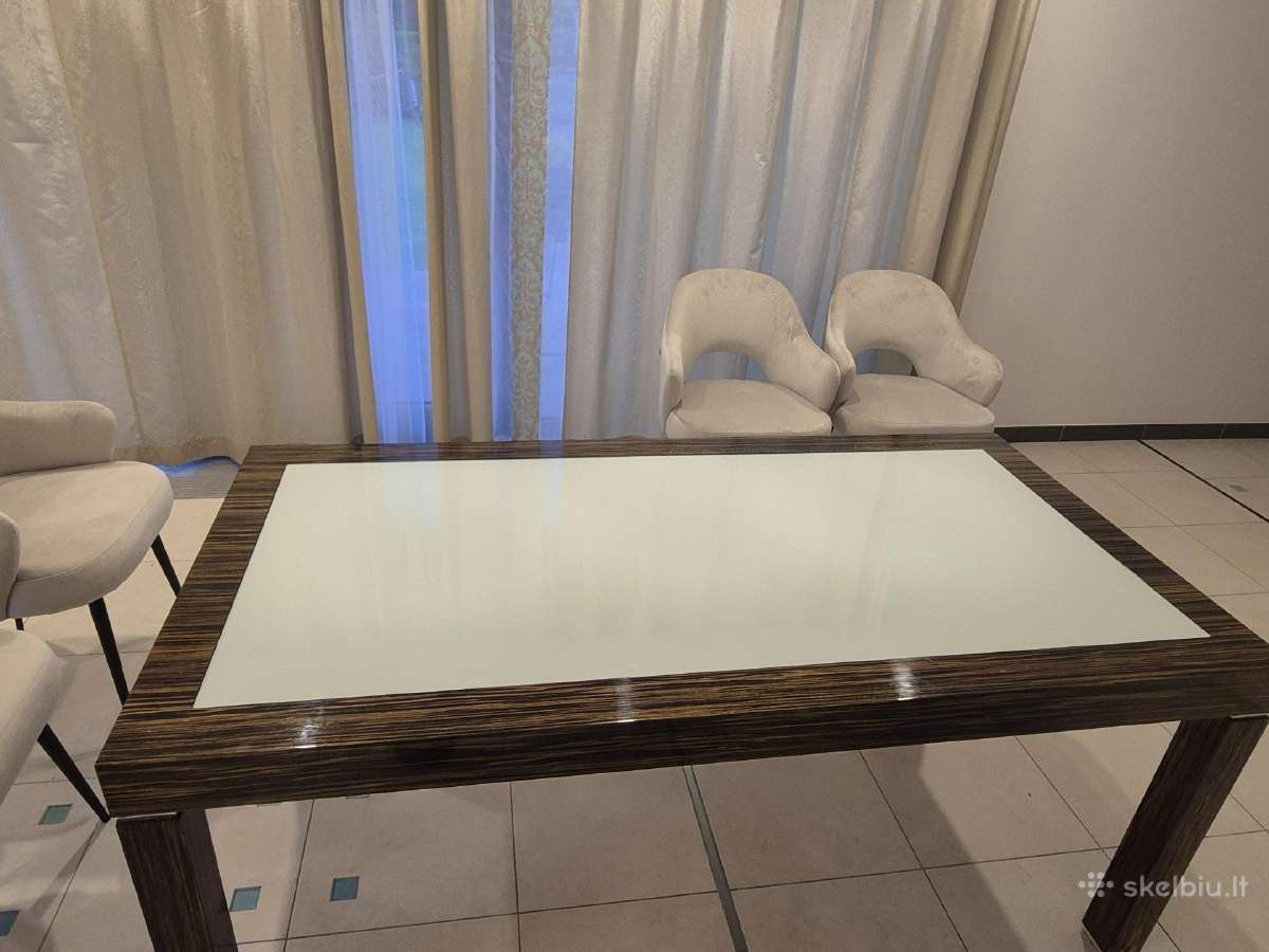 Valgomasis stalas 180x90, išskleidžiamas - nuotraukos Nr. 3