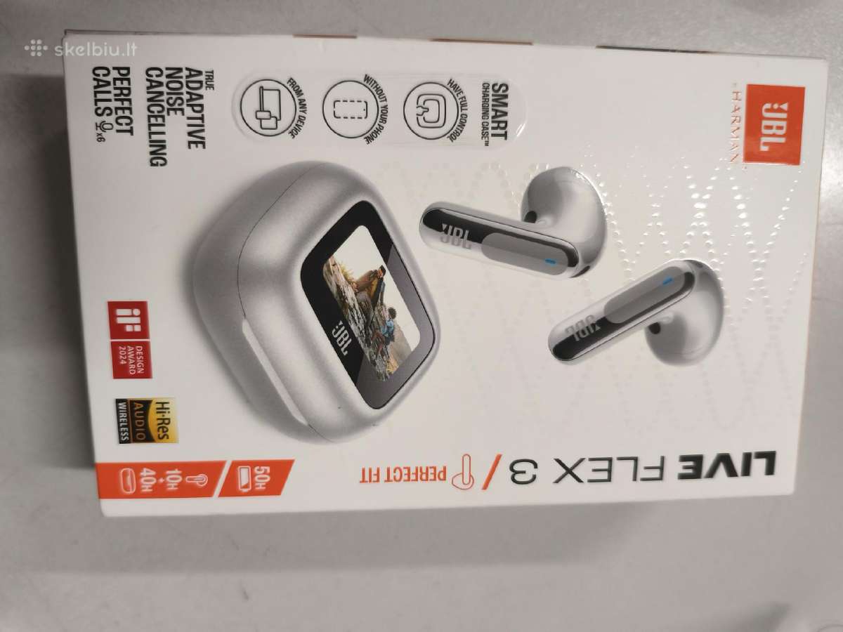 Parduodu Jbl Live Flex3 ausines - nuotraukos Nr. 8