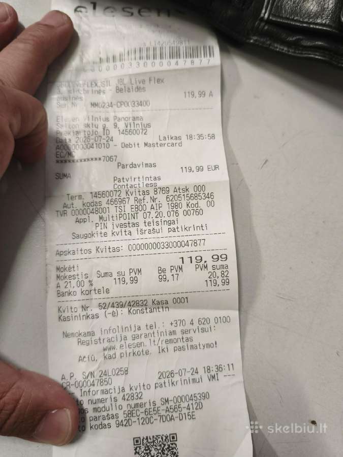 Parduodu Jbl Live Flex3 ausines - nuotraukos Nr. 12