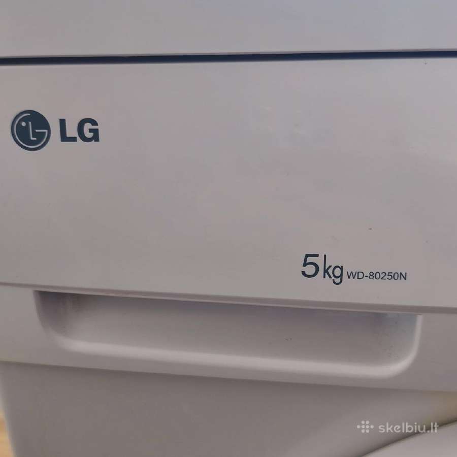 Skalbimo mašina LG Wd-8025n - nuotraukos Nr. 5
