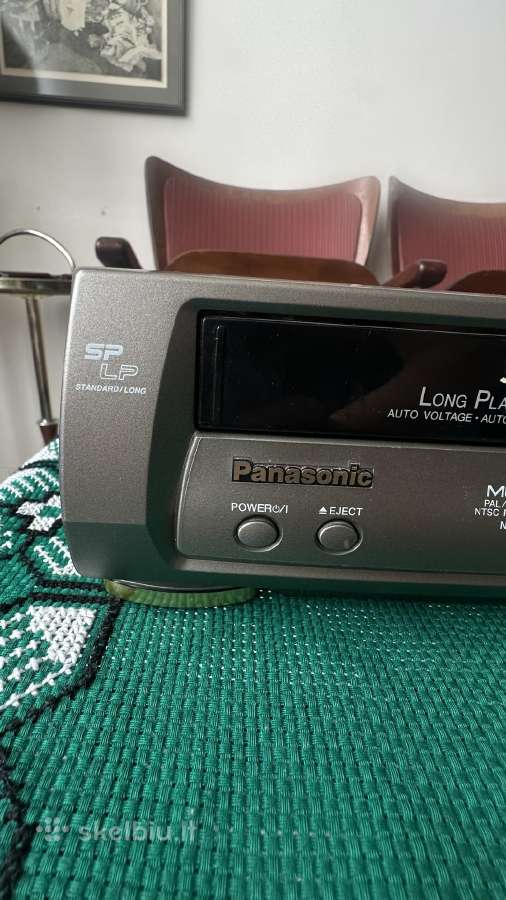 Panasonic Nvsr58 Multi-system Vcr & remote - nuotraukos Nr. 2