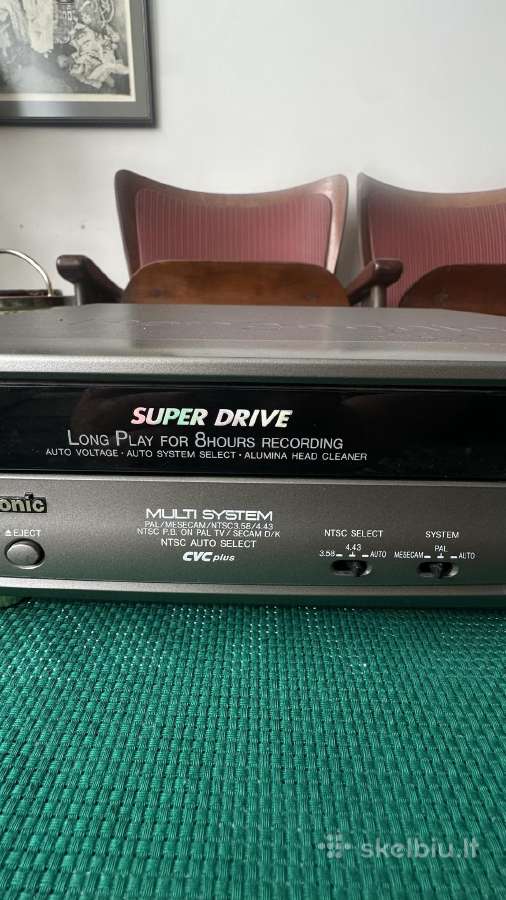 Panasonic Nvsr58 Multi-system Vcr & remote - nuotraukos Nr. 3