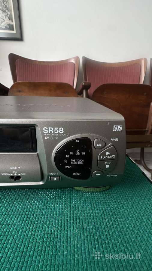 Panasonic Nvsr58 Multi-system Vcr & remote - nuotraukos Nr. 4