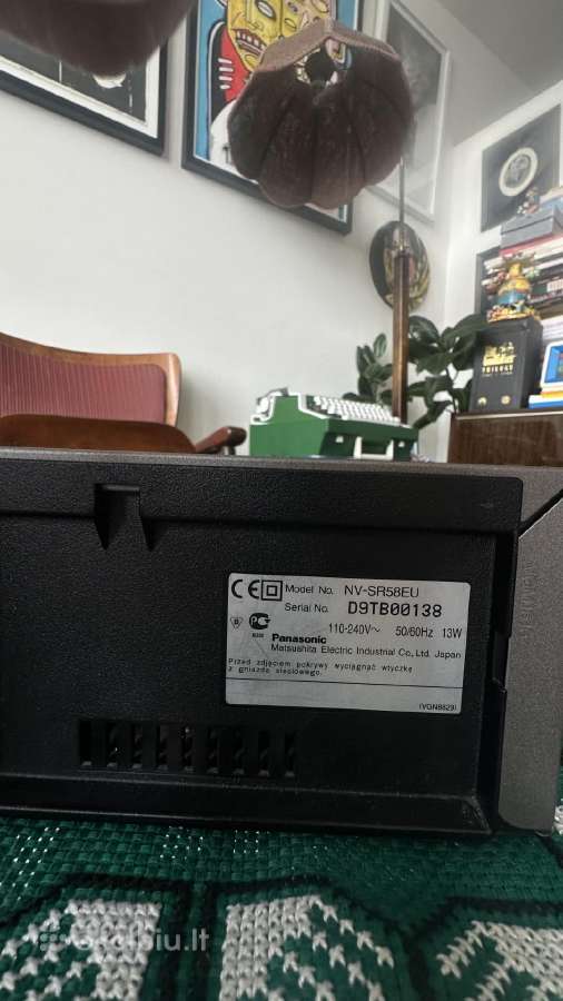 Panasonic Nvsr58 Multi-system Vcr & remote - nuotraukos Nr. 7