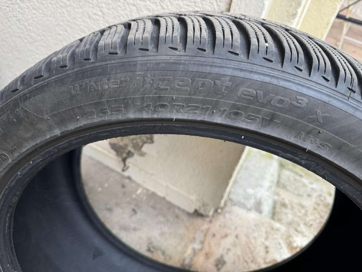 Žieminės padangos 265/40/r21 Hankook i*cept evo3 X - nuotraukos Nr. 3