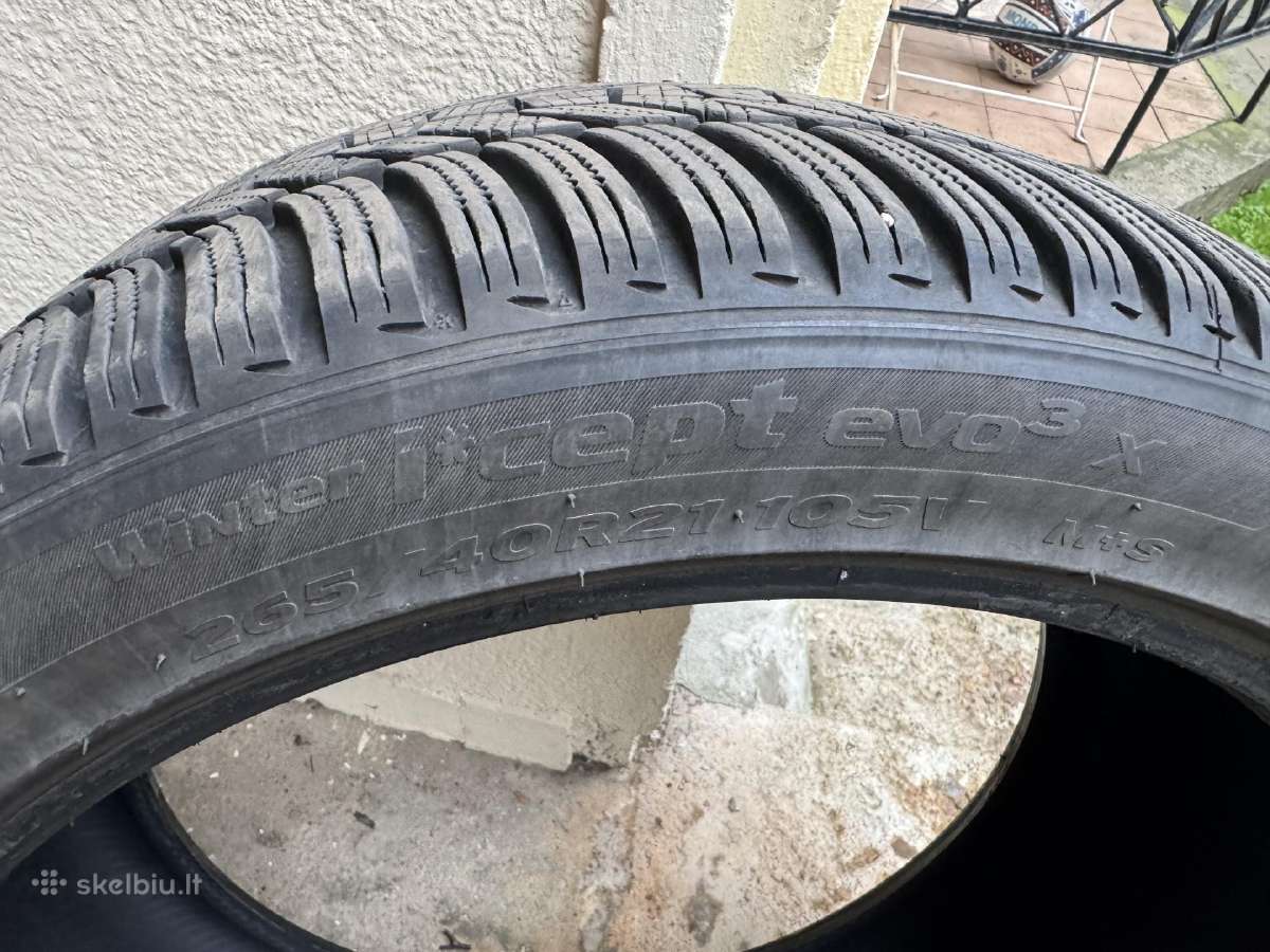 Žieminės padangos 265/40/r21 Hankook i*cept evo3 X - nuotraukos Nr. 4