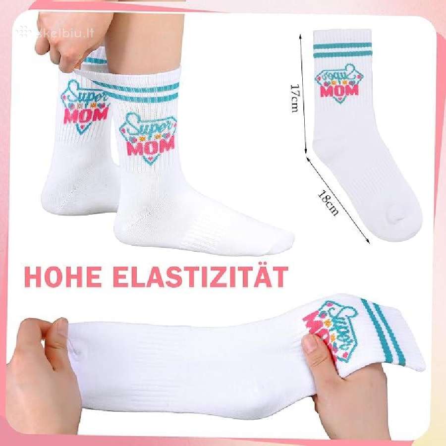 4 vnt. Kojinių komplektas Mamai - nuotraukos Nr. 2