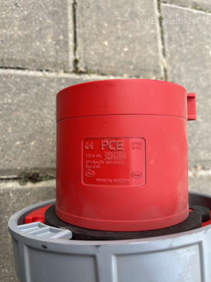 Pramoninis Cee kištukas 125a 5p - nuotraukos Nr. 2