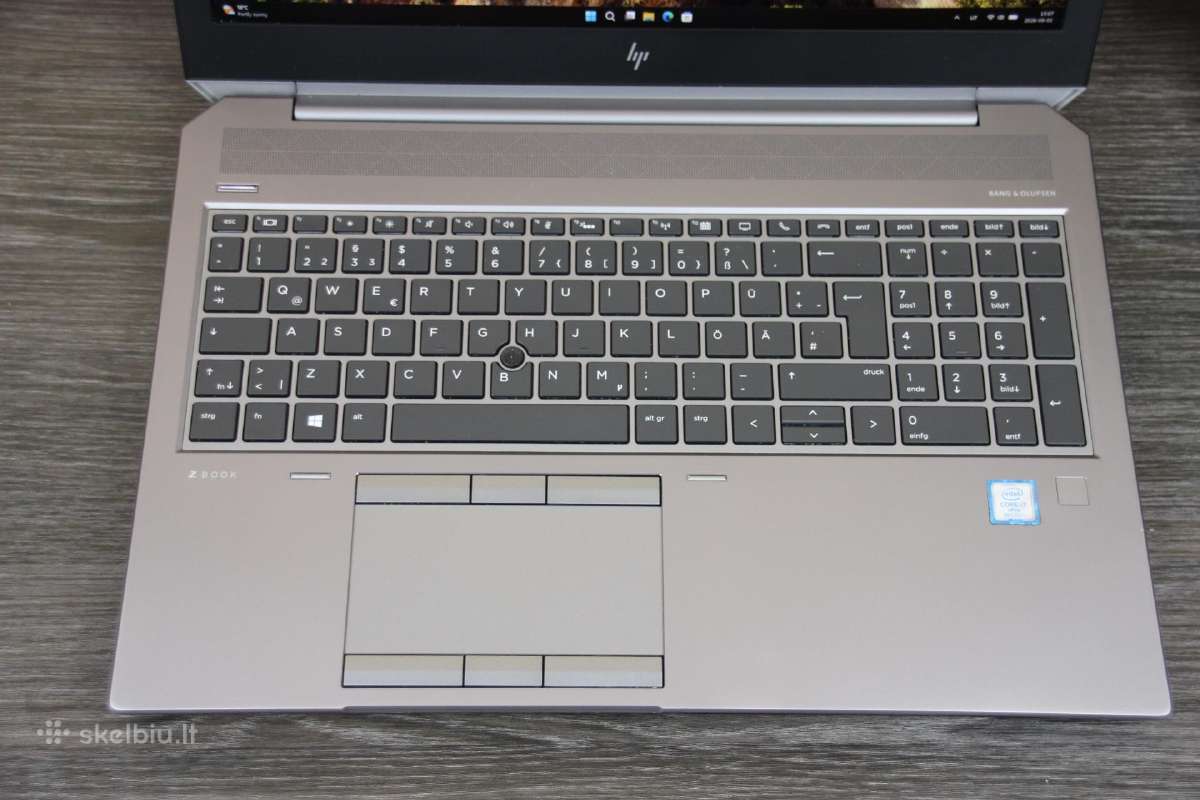 Hp Zbook 15 G5 i7-9850h 64gb 512ssd fhd T2000 - nuotraukos Nr. 2