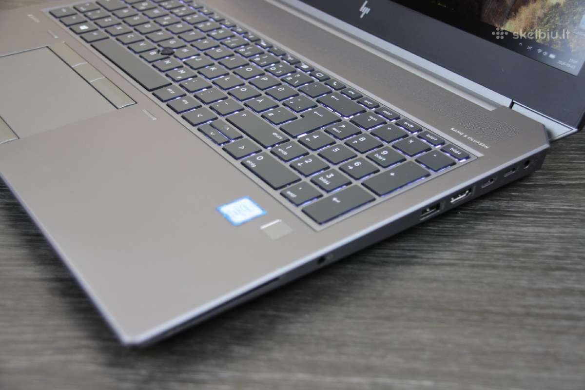 Hp Zbook 15 G5 i7-9850h 64gb 512ssd fhd T2000 - nuotraukos Nr. 4