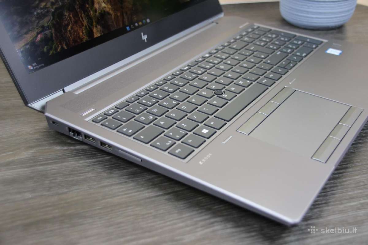 Hp Zbook 15 G5 i7-9850h 64gb 512ssd fhd T2000 - nuotraukos Nr. 6