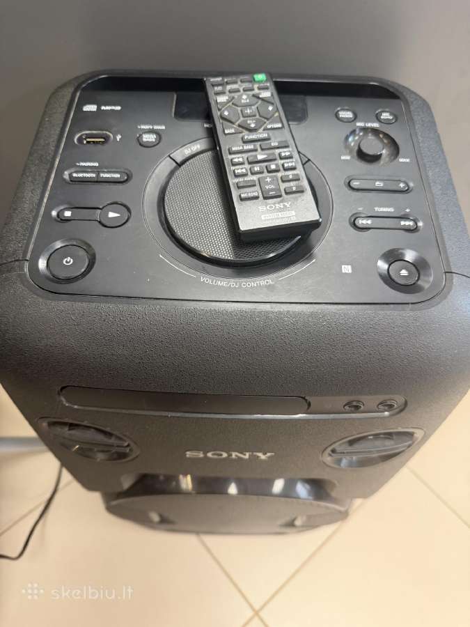 Muzikinis centras Sony Mhc-v11 - nuotraukos Nr. 3