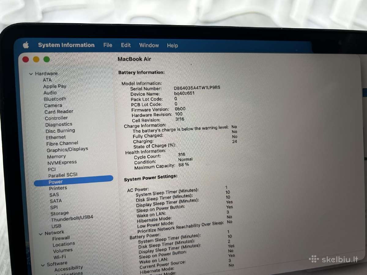 MacBook Air M3 15-inch - nuotraukos Nr. 5