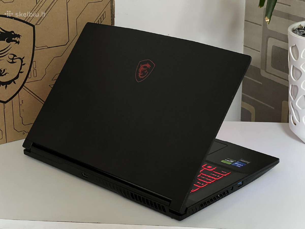 Parduodamas Msi Gf63 su Rtx 3050, I7-12k, 144hz. - nuotraukos Nr. 6