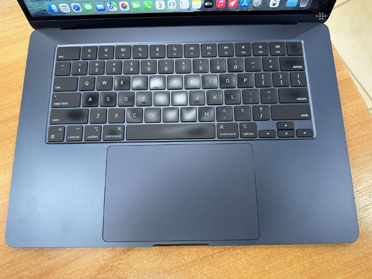 MacBook Air 15 2024 M3/8/256/cycle 219 - nuotraukos Nr. 3