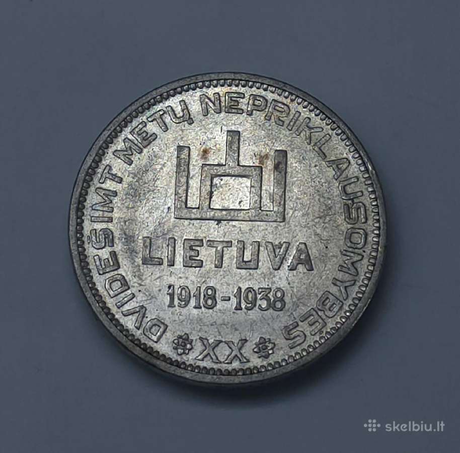 Smetona 10 litų - aunc - nuotraukos Nr. 2