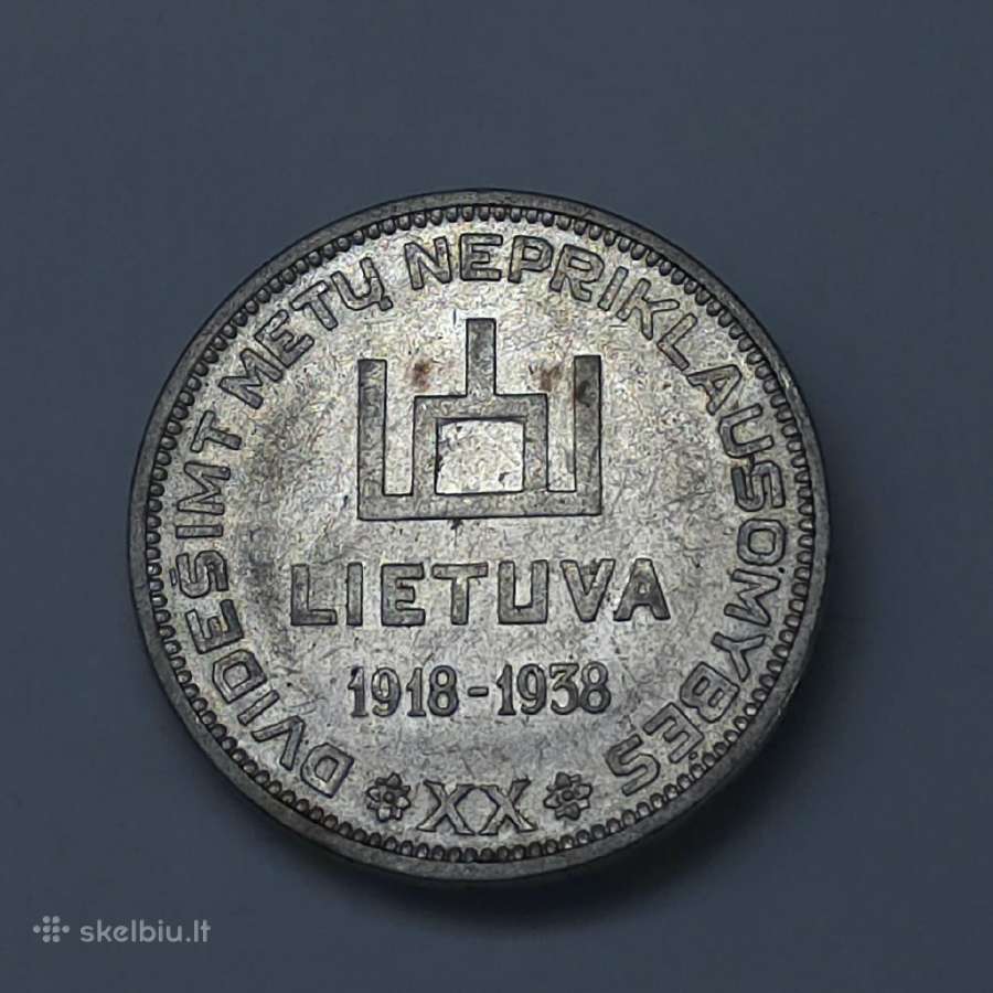 Smetona 10 litų - aunc - nuotraukos Nr. 8